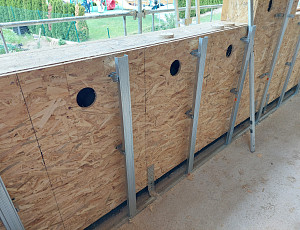 Zateplení dřevostavby Mateřské školy pomocí dřevovlákna